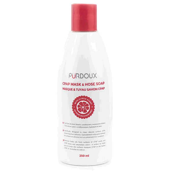 Purdoux CPAP Mask And Hose Soap-Scented Grapefruit And Lemon