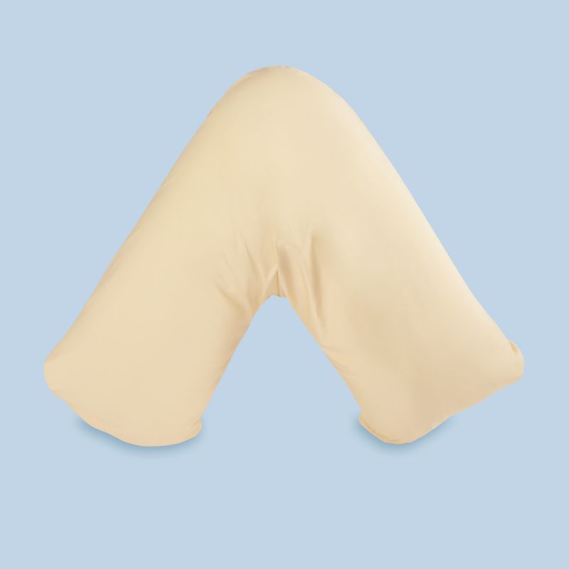 Therapeutic Pillow Banana Pillow Large With Cream Slip - Image 3