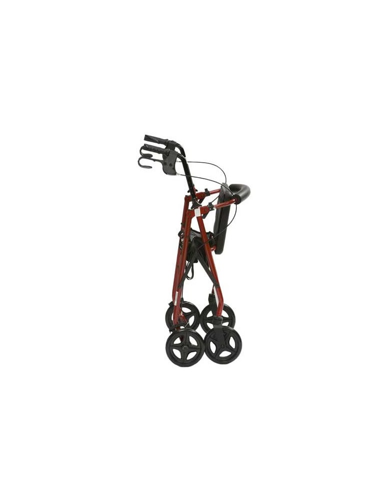Drive Aluminium Lightweight Rollator - Red - Image 2