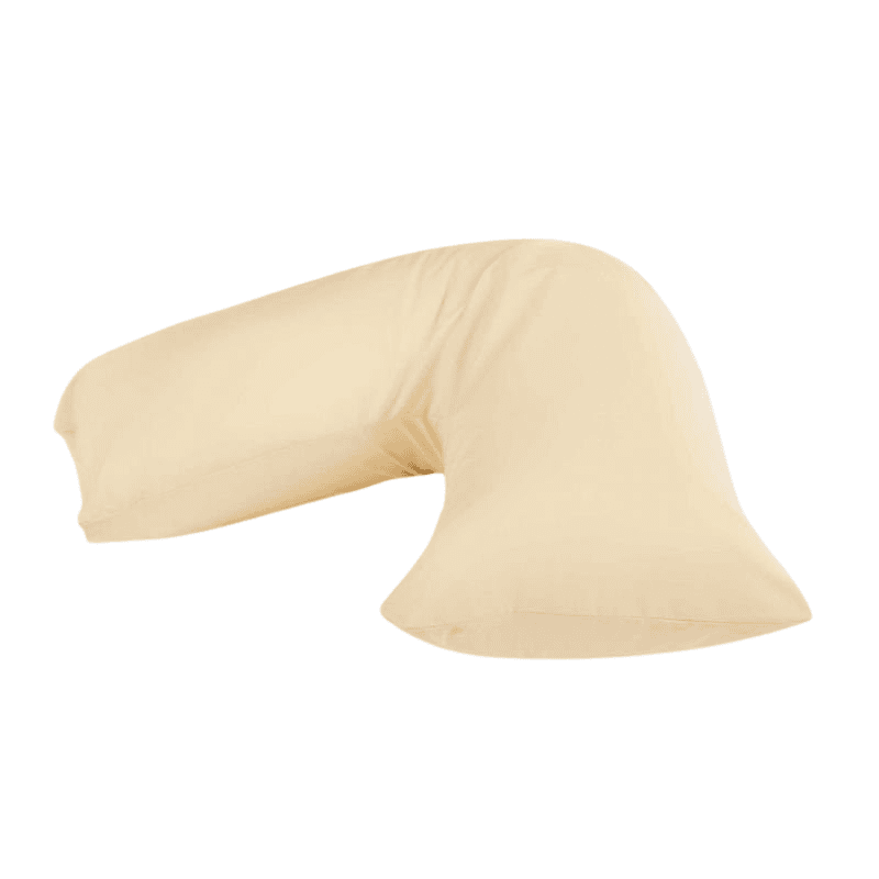 Therapeutic Pillow Banana Pillow Large With Cream Slip