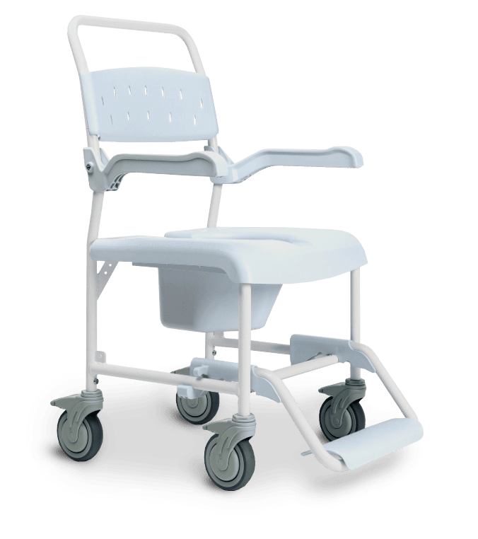 Redgum Pluo Mobile Shower Commode