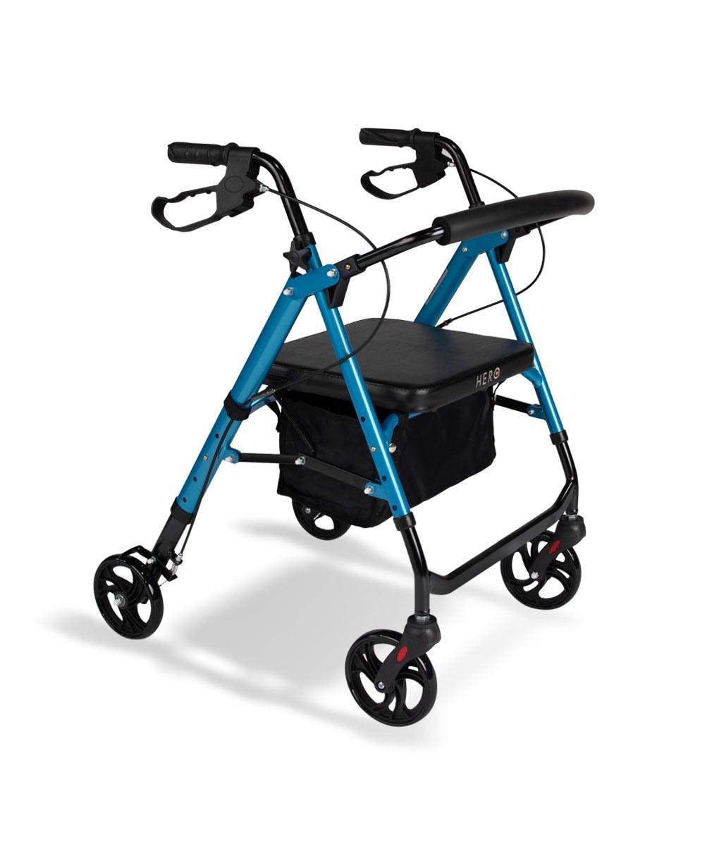 KCare Deluxe Seat Walker - Blue - Image 2
