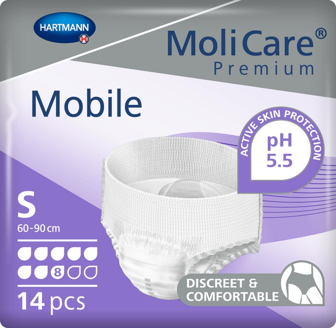 Molicare Premium Mobile - 8 Drop - 14 Pack