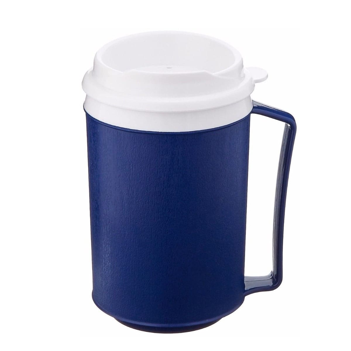 Insulated Mug with Tumbler Lid - 350ml - Blue