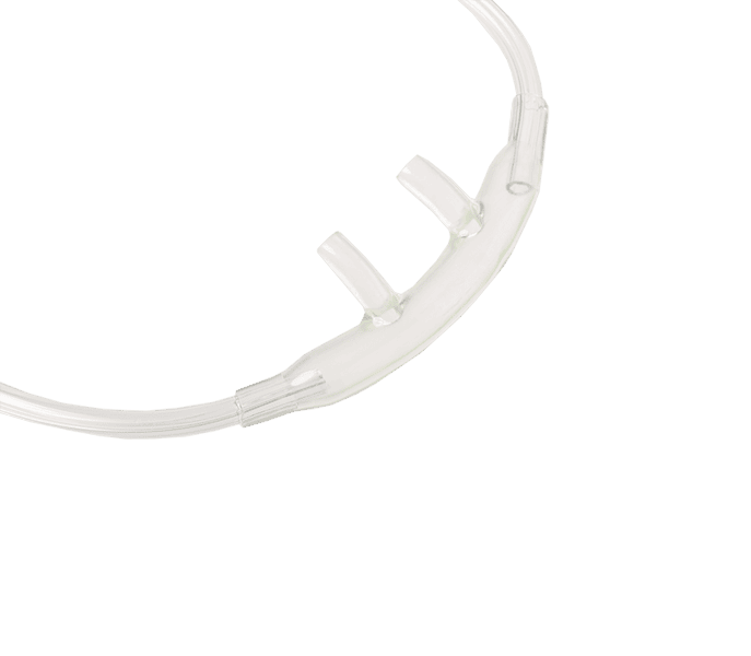 MDevices Nasal Oxygen Cannula 2.1m Clear Tubing - Image 2