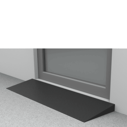 Redgum Rubber Wedge Ramp - 15mm x 140mm x 900mm