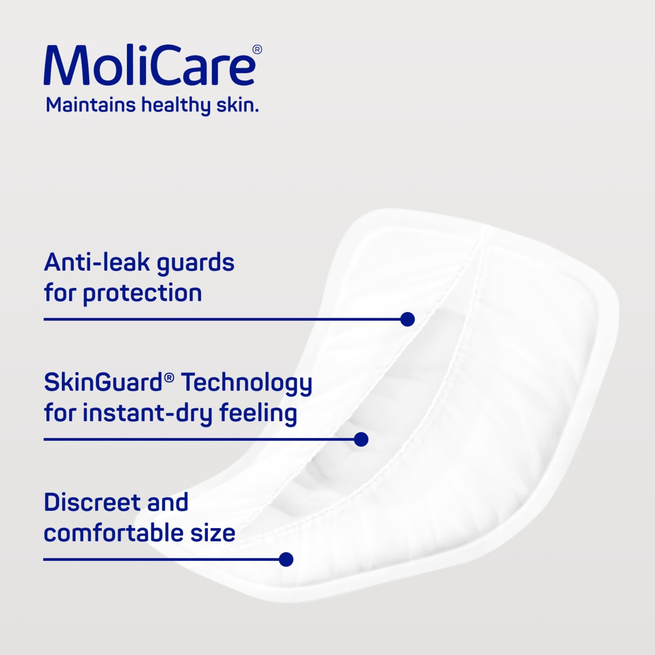 Molicare Men Premium 5 Drops Pads - 14 Pack - Image 2
