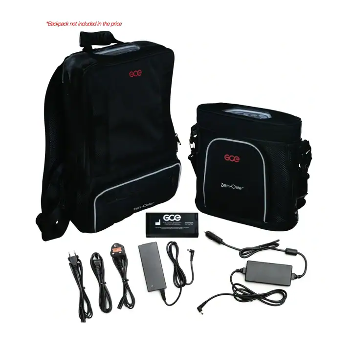 GCE Zen-O Lite Portable Oxygen Concentrator, 2x 12-Cell Lithium-Ion Battery Package - Image 2