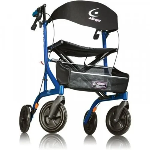 Airgo Excursion X23 Tall Rollator – Pacific Blue