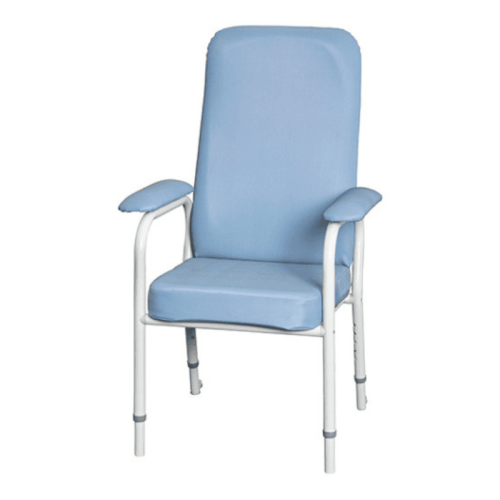 Cobalt Health High Back Day Chair - Blue