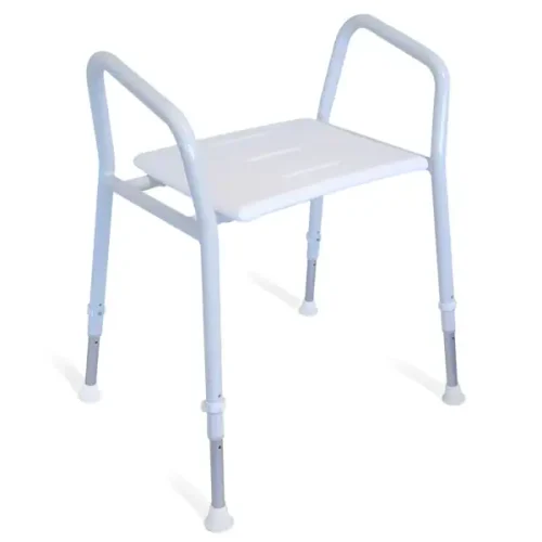 Redgum Heavy Duty Aluminium Shower Stool