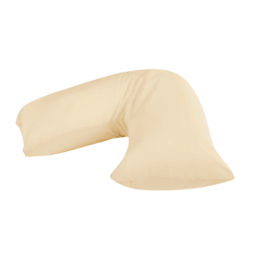 Therapeutic Pillow Banana Pillow Large With Cream Slip