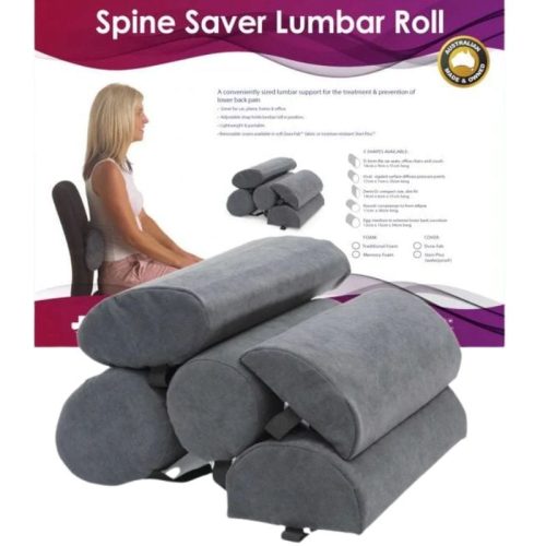Therapeutic Pillow Spine Saver Foam Lumbar Roll